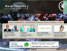 Tablet Screenshot of naifthadeu.com.br